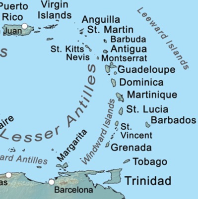 Caribbean Island chain Caribbean Island chain